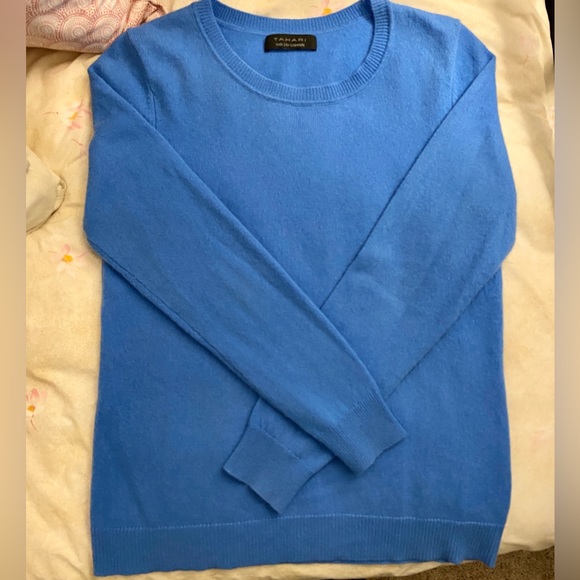 Vermillion Blue Cashmere Sweater - Picture 1 of 5